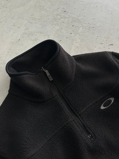 90's Oakley 1/4 Zip Pullover Fleece (S)