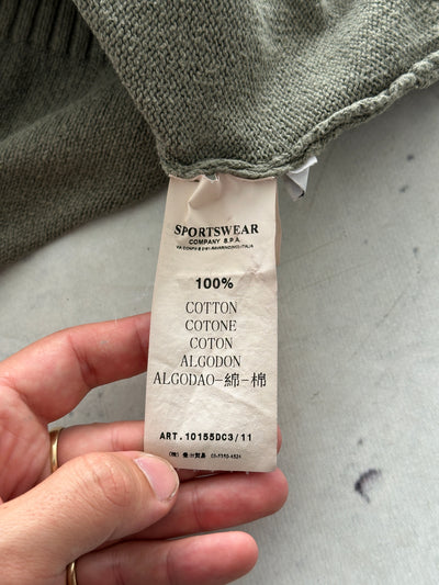 00's Stone Island V Neck Knit Jumper (S)
