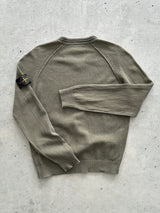 00's Stone Island V Neck Knit Jumper (S)