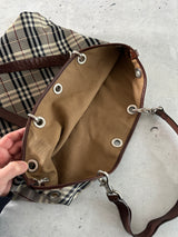 Burberry Blue Label Reversible Nova Check Tote Bag (One Size)