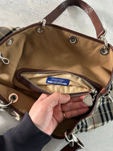Burberry Blue Label Reversible Nova Check Tote Bag (One Size)