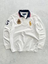 Ralph Lauren Big Logo Heavyweight Rugby Shirt (XL)