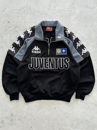 1998/99 Juventus Kappa 1/4 Zip Training Pullover (S)