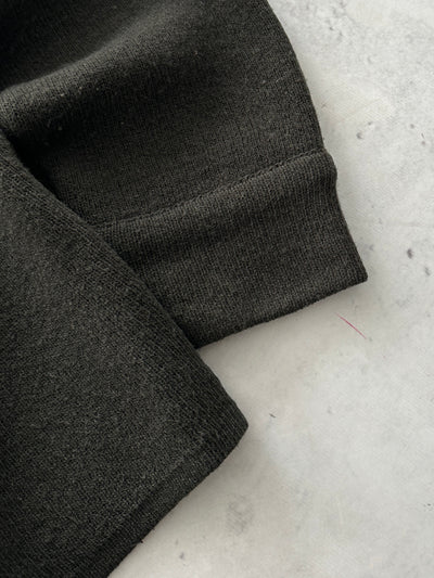 AW/00 Stone Island Wool Knit Mock Neck Jumper (XXL)