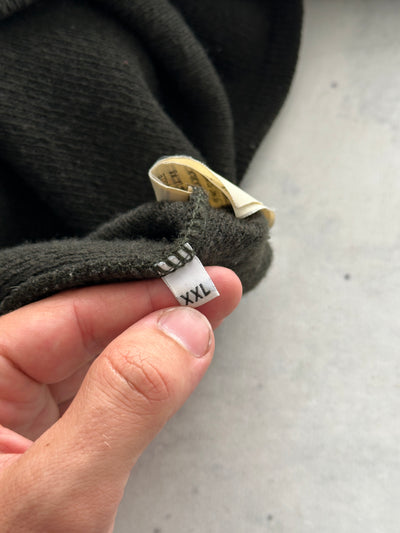AW/00 Stone Island Wool Knit Mock Neck Jumper (XXL)