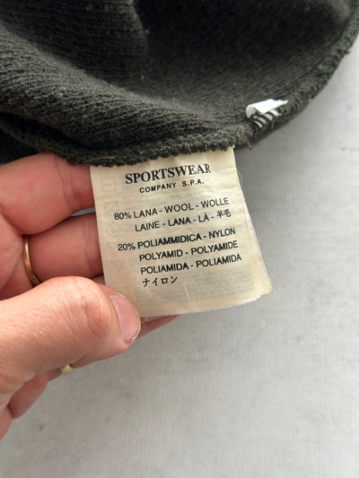 AW/00 Stone Island Wool Knit Mock Neck Jumper (XXL)