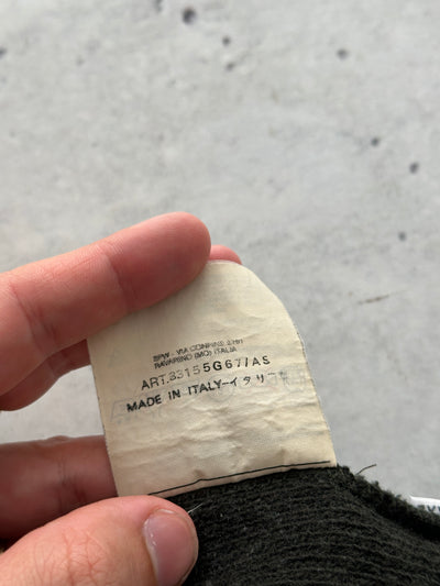 AW/00 Stone Island Wool Knit Mock Neck Jumper (XXL)