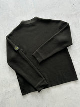 AW/00 Stone Island Wool Knit Mock Neck Jumper (XXL)