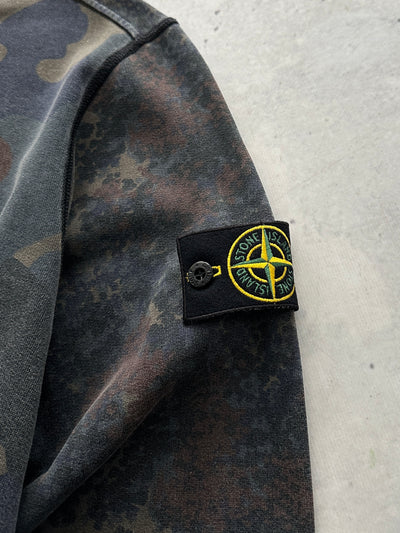 AW/13 Stone Island Camo Crewneck Sweatshirt (S)