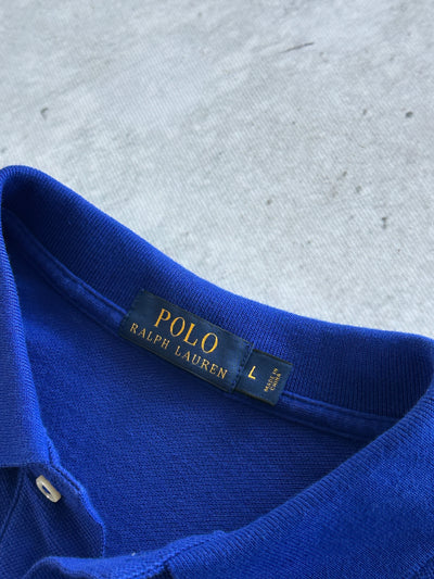 Ralph Lauren Big Logo Long Sleeve Polo Shirt (L)