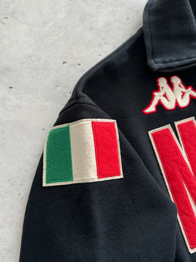 Milano Kappa Heavyweight 1/4 Zip Pullover Sweatshirt (L)