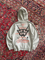 Stussy Script Skull & Bones Pullover Hoodie (S)