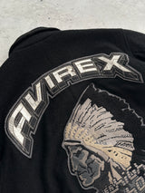 90's Avirex heavy wool Chief high horse jacket (L)
