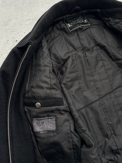 90's Avirex heavy wool Chief high horse jacket (L)