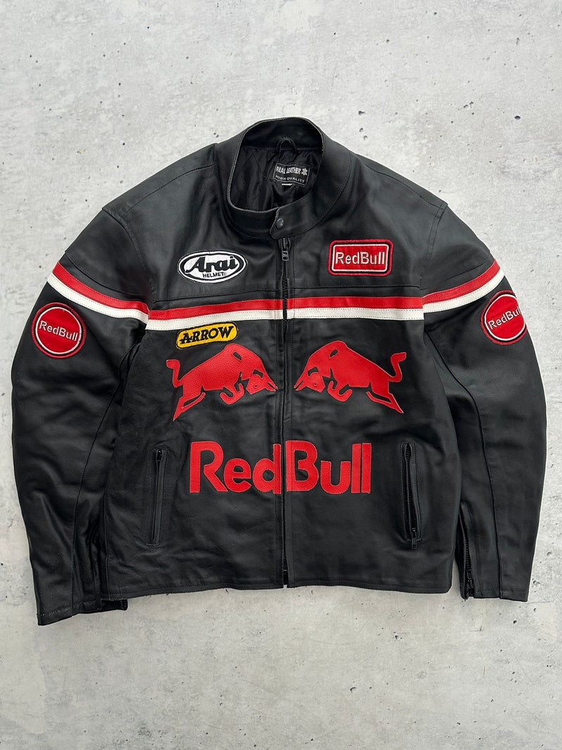 Vintage Red Bull Racing leather jacket (M)