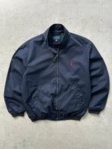 Ralph Lauren Tartan Lined Zip Up Harrington Jacket (M)