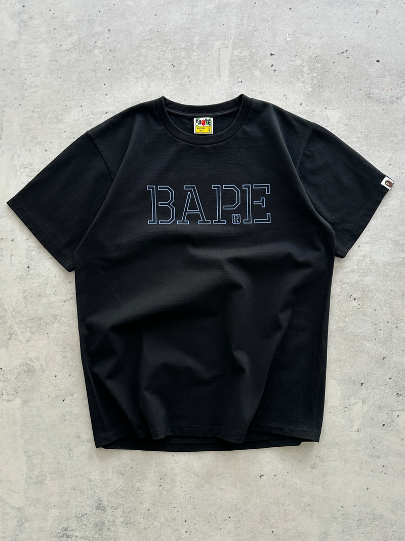 BAPE Spell Out Heavyweight T Shirt (L)
