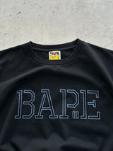 BAPE Spell Out Heavyweight T Shirt (L)