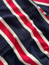 90's Ralph Lauren Vertical Stripe Long Sleeve Polo Shirt (L)