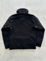 00's Prada Sport Zip Up fleece lined functional pouch ski Jacket (L)