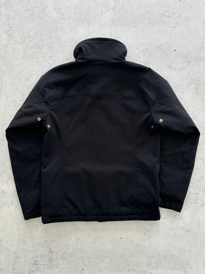 00's Prada Sport Zip Up fleece lined functional pouch ski Jacket (L)