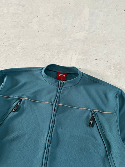 90's Oakley Multi Zip Pullover Long Sleeve (L)