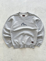 Evisu Gull Wing Heavyweight Crewneck Sweatshirt (S)