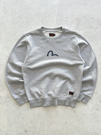 Evisu Gull Wing Heavyweight Crewneck Sweatshirt (S)