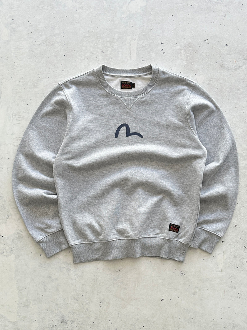 Evisu Gull Wing Heavyweight Crewneck Sweatshirt (S)