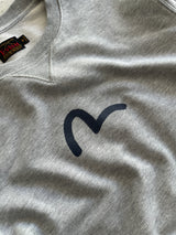 Evisu Gull Wing Heavyweight Crewneck Sweatshirt (S)