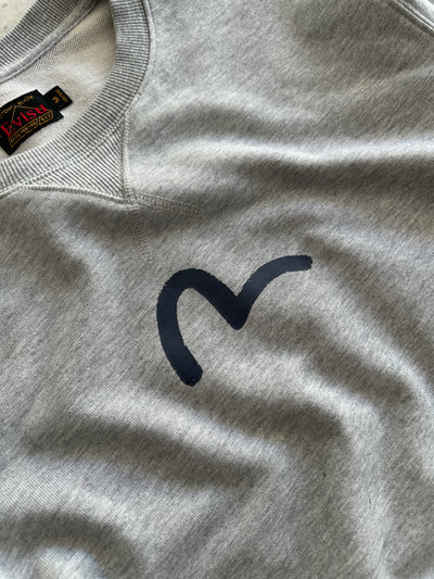 Evisu Gull Wing Heavyweight Crewneck Sweatshirt (S)