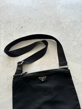 Vintage Prada Nylon Crossbody / Shoulder Bag (One Size)