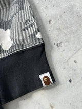 BAPE Camo Full Zip quilted back NICO Hoodie (M)