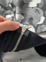 BAPE Camo Full Zip quilted back NICO Hoodie (M)