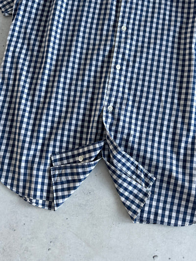 Comme des Garçons Reverse cut and sew Gingham Shirt (M)
