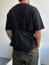 Vintage Prada Nylon Crossbody / Shoulder Bag (One Size)