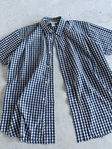 Comme des Garçons Reverse cut and sew Gingham Shirt (M)