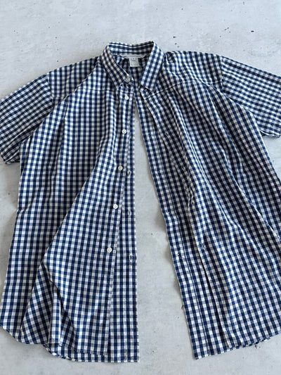Comme des Garçons Reverse cut and sew Gingham Shirt (M)