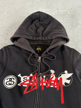 Stussy Zip Up Hoodie (Women's M)