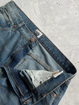 00's Bape denim spell out jeans (W34 x L30)