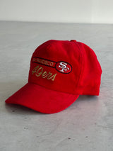 80's San Francisco 49ers Corduroy Cap (One Size)