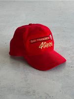 80's San Francisco 49ers Corduroy Cap (One Size)