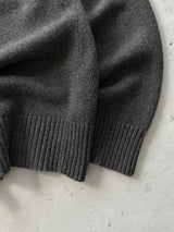 AW/07 Stone Island Chunky Wool Knit Crewneck Jumper (M)