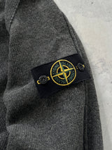 AW/07 Stone Island Chunky Wool Knit Crewneck Jumper (M)