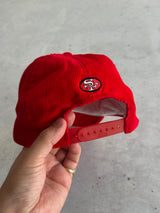 80's San Francisco 49ers Corduroy Cap (One Size)