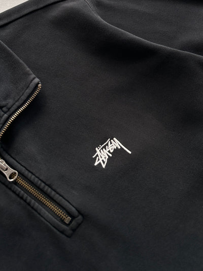 Stussy 1/4 Zip Heavyweight Sweatshirt (L)