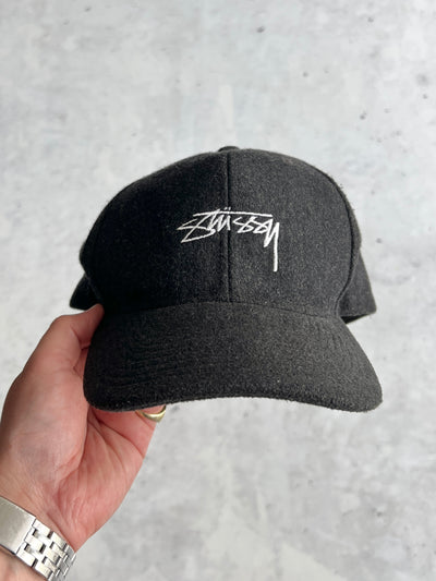 Stussy embroiderd wool cap (one size)
