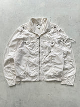 Vintage Energie Utility Zip Up Bomber Jacket (L)