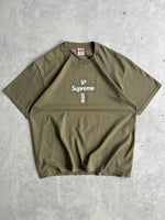Supreme cross box logo T shirt (M)