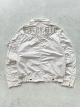 Vintage Energie Utility Zip Up Bomber Jacket (L)